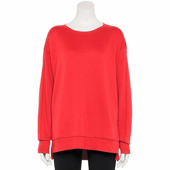 Women's Tek Gear® Stretch Fleece Tunic Maxwell Purple - Image 3