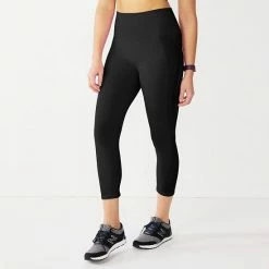 Women's Tek Gear® Seamless Capri Leggings Smokey Slate
