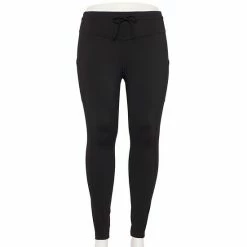 Plus Size Tek Gear® Ultrastretch Drawstring-Waist Leggings Blue Crayon -Tek Gear Shop unnamed file 4251