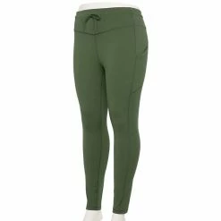 Plus Size Tek Gear® Ultrastretch Drawstring-Waist Leggings Blue Crayon -Tek Gear Shop unnamed file 4252