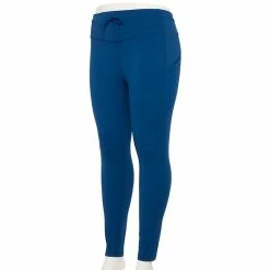 Plus Size Tek Gear® Ultrastretch Drawstring-Waist Leggings Blue Crayon -Tek Gear Shop unnamed file 4254
