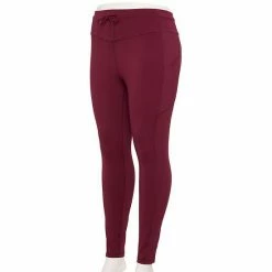 Plus Size Tek Gear® Ultrastretch Drawstring-Waist Leggings Blue Crayon -Tek Gear Shop unnamed file 4255