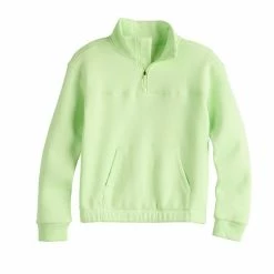 Girls 7-16 Tek Gear® Ultrasoft Adaptive Fleece Pullover Brisk Mint