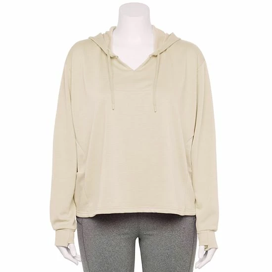 Plus Size Tek Gear® Stretch Fleece Hoodie Strawberry Cake - Image 8