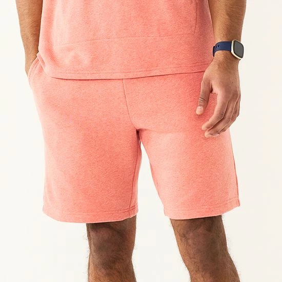 Men's Tek Gear® French Terry Fleece Shorts Athletic Gray - Image 5