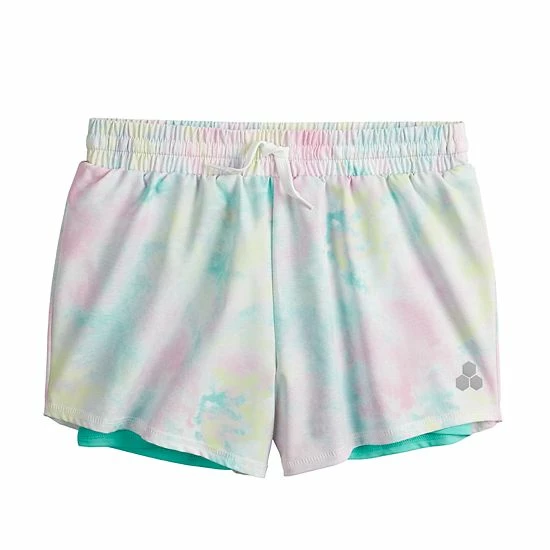 Girls 7-16 Tek Gear® Running Shorts Mineral Black - Image 2