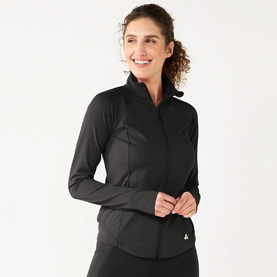 Women's Tek Gear® Performance Jacket Gray - Image 8