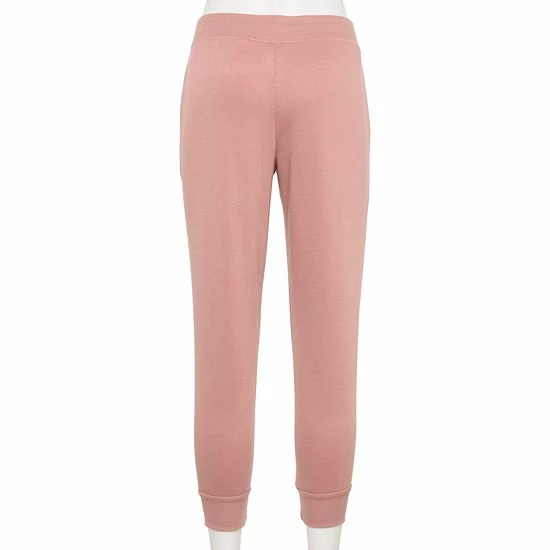 Petite Tek Gear® Stretch Fleece Joggers Martini Rose - Image 2