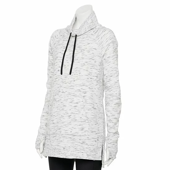 Women's Tek Gear® Ultrasoft Fleece Cowlneck Tunic Plum Valley - Image 10