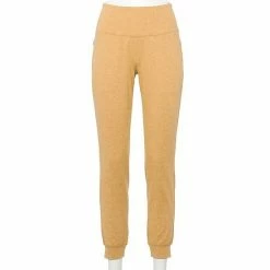 Women's Tek Gear® High-Waisted Brushed Joggers Pink Trillion