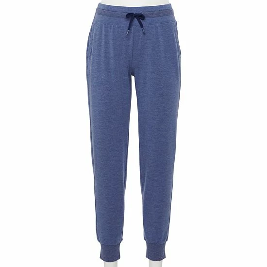 Petite Tek Gear® French Terry Joggers Charcoal - Image 4