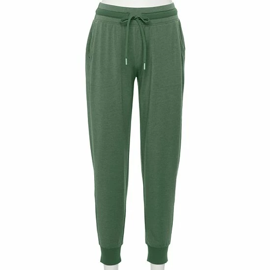 Petite Tek Gear® French Terry Joggers Charcoal - Image 7