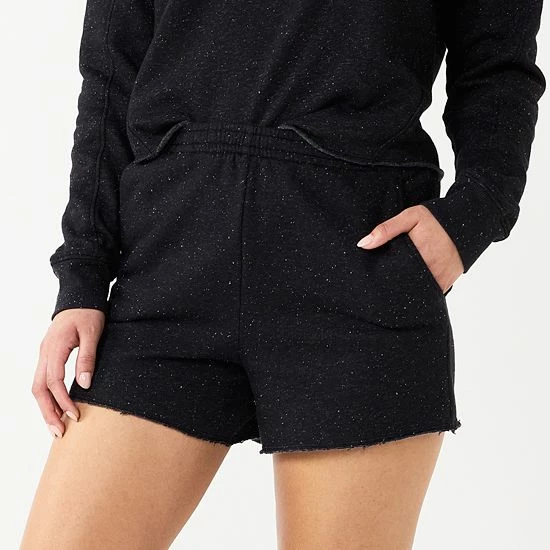 Women's Tek Gear® Ultrasoft Raw-Hem Shorts Blue Crayon - Image 4