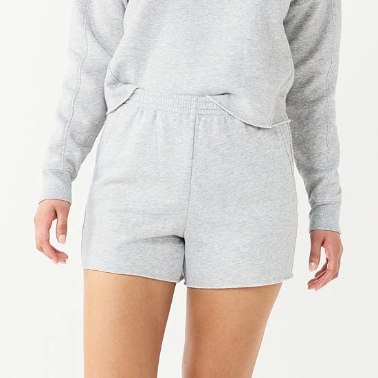 Women's Tek Gear® Ultrasoft Raw-Hem Shorts Blue Crayon - Image 5