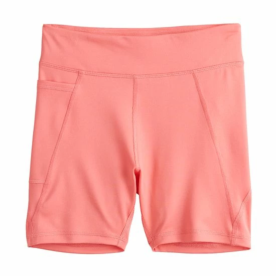 Girls 7-16 Tek Gear® Performance Bike Shorts In Regular & Plus Size Isadora Purple - Image 6