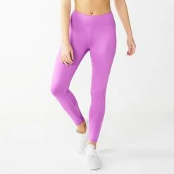 Women's Tek Gear® Perforated High-Waisted 7/8 Leggings Luminous Pink