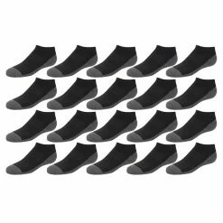 Boys Tek Gear® Lightweight Performance 20-Pack Low-Cut Socks White Gray -Tek Gear Shop unnamed file 5080
