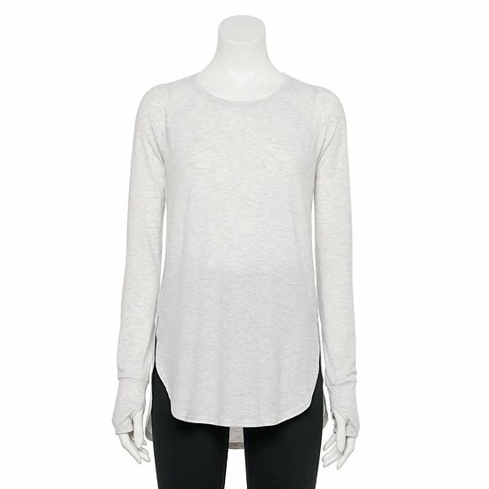 Petite Tek Gear® High Slit Tunic Mineral Black - Image 4