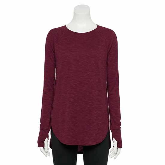 Petite Tek Gear® High Slit Tunic Mineral Black - Image 6