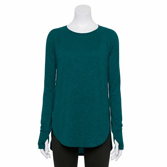 Petite Tek Gear® High Slit Tunic Mineral Black - Image 7