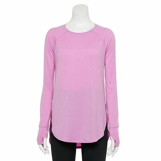 Petite Tek Gear® High Slit Tunic Mineral Black - Image 9