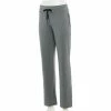 Petite Tek Gear® Weekend French Terry Pants Navy Black