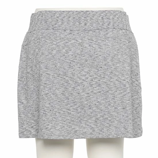 Plus Size Tek Gear® Essential Skort White Black - Image 2