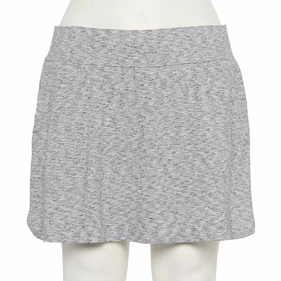 Plus Size Tek Gear® Essential Skort White Black - Image 6