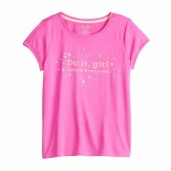 Girls 7-16 Tek Gear® Adaptive Graphic Tee Pink Do It Girl -Tek Gear Shop unnamed file 5331