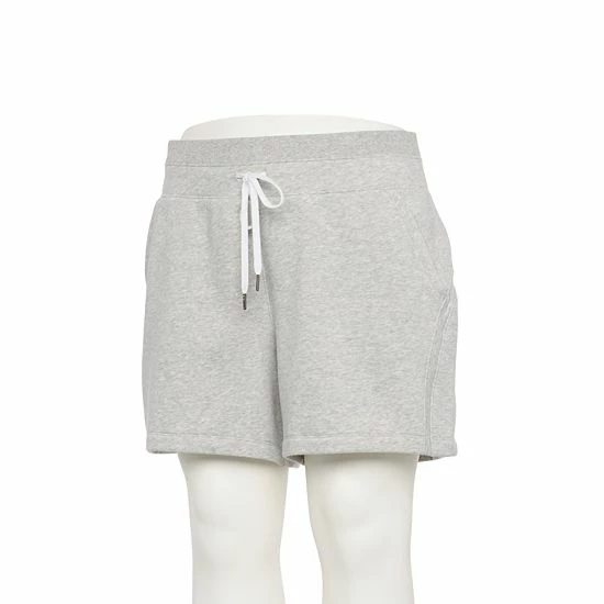 Plus Size Tek Gear® Ultrasoft 6-in. Fleece Shorts Metro Heather