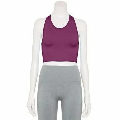 Tek Gear® Seamless Longline Sports Bra Ravishing Orchid