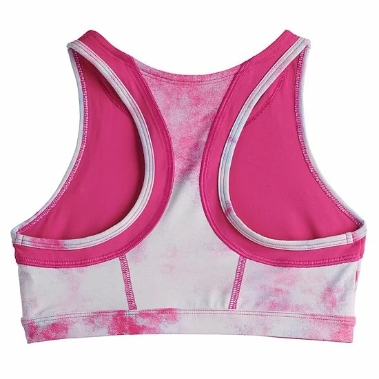 Girls 7-16 Tek Gear® Sun Gear UPF 50 Active Bikini Top In Regular & Plus Purple Wildflowers 2 Girls 7-16 Tek Gear® Sun Gear UPF 50 Active Bikini Top In Regular & Plus Purple Wildflowers - Image 2