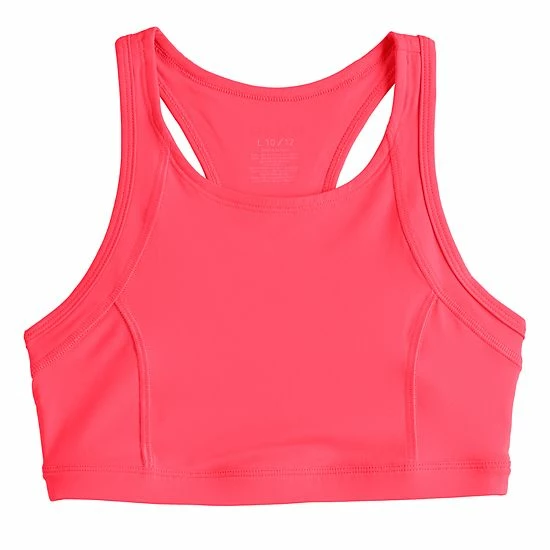 Girls 7-16 Tek Gear® Sun Gear UPF 50 Active Bikini Top In Regular & Plus Purple Wildflowers 6 Girls 7-16 Tek Gear® Sun Gear UPF 50 Active Bikini Top In Regular & Plus Purple Wildflowers - Image 6