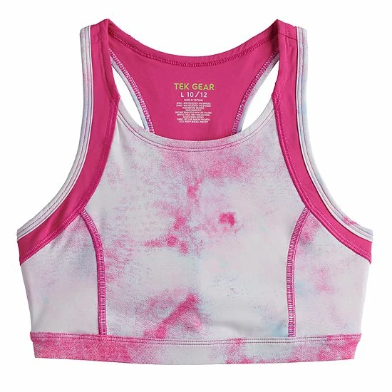 Girls 7-16 Tek Gear® Sun Gear UPF 50 Active Bikini Top In Regular & Plus Purple Wildflowers 7 Girls 7-16 Tek Gear® Sun Gear UPF 50 Active Bikini Top In Regular & Plus Purple Wildflowers - Image 7