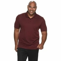 Big & Tall Tek Gear® Golf Polo Hawk Gray