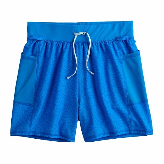 Girls 7-16 Tek Gear® Adaptive Woven Running Shorts Daydream Purple - Image 10