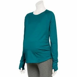 Women's Tek Gear® Materinity Tee Black