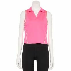 Women's Tek Gear® Perforated Tennis Tank White