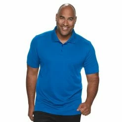 Big & Tall Tek Gear® Golf Polo Black