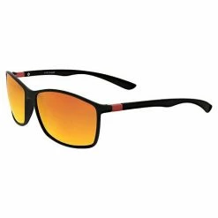 Men's Tek Gear® 62mm Sport Square Polarized Sunglasses Black