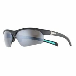 Men's Tek Gear® Black Framed Semi-Rimless Comfort Fit Polarized Sport Sunglasses