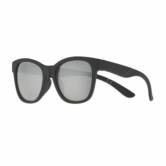 Women's Tek Gear® 53mm Rubberized Wayfarer Sunglasses Black 5 Women's Tek Gear® 53mm Rubberized Wayfarer Sunglasses Black - Image 5