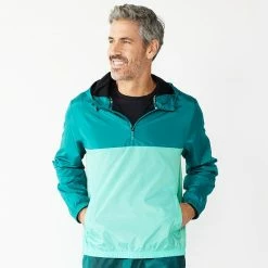 Men's Tek Gear® Pullover Windbreaker Fantasy Berry