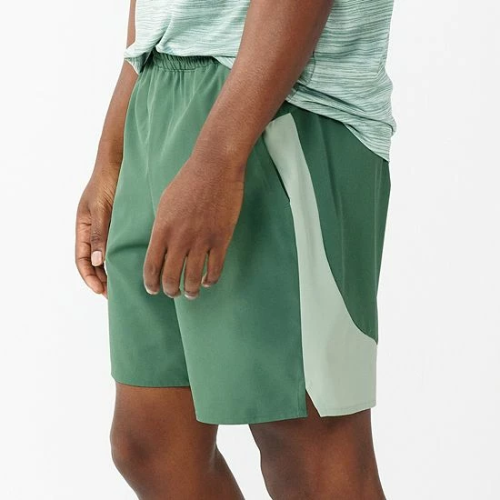 Men's Tek Gear® 7-Inch Inseam Training Shorts Green Harmony - Image 4