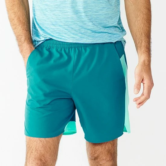 Men's Tek Gear® 7-Inch Inseam Training Shorts Green Harmony - Image 6