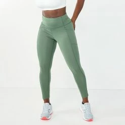 Women's Tek Gear® High-Waisted Shapewear 7/8 Ankle Leggings Chilled Wine