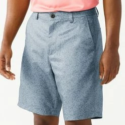 Men's Tek Gear® Camo Flat-Front Performance Golf Shorts Light Blue Camo