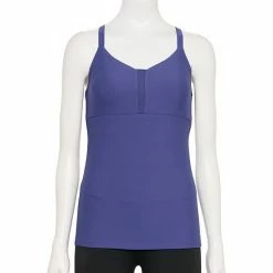 Women's Tek Gear® Ribbed Crisscross Tank Finley Blue -Tek Gear Shop unnamed file 5888