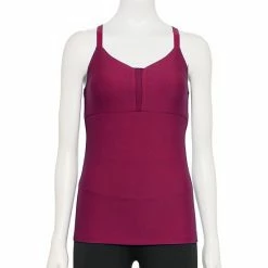 Women's Tek Gear® Ribbed Crisscross Tank Finley Blue -Tek Gear Shop unnamed file 5891