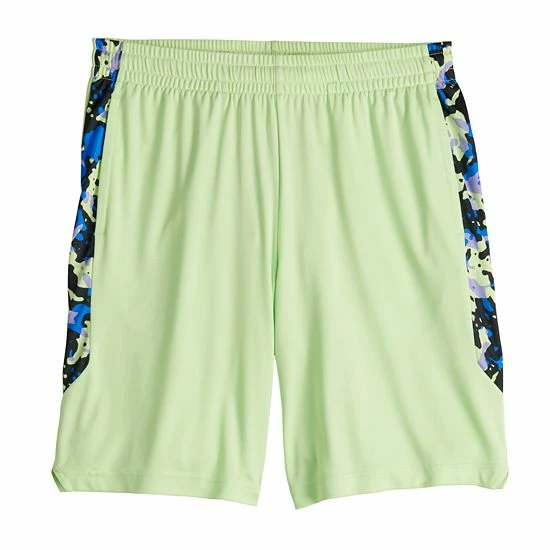 Men's Tek Gear® Printed Dry Tek Short Teal Stripe - Image 4